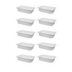 NETAKS Montessori Oyuncak Dolabı Kutusu Saklama Kutusu 10 ADET 41,7x29,7x10 Cm Çocuklar Için Aktive Kutusu