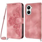Netany Huawei Nova 10 SE için cep telefonu zinciri kılıf, Huawei Nova 10 SE için cep telefonu kılıfı, zincirli, katlanabilir, poliüretan deri kolye, katlanır kılıf ve askı bandı, kordonlu kapaklı