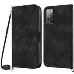 Netany Samsung Galaxy S20 Fe için cep telefonu zinciri kılıf, Samsung S20 Fe için cep telefonu kılıfı, zincirli, katlanabilir, poliüretan deri kolye, katlanır kılıf ve askı bandı, kordonlu kapaklı