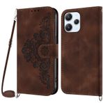 Netany Xiaomi Redmi 12 4G için cep telefonu kılıfı, Xiaomi Redmi 12 4G için cep telefonu kılıfı, zincirli, katlanabilir, poliüretan deri kolye, katlanır kılıf ve askı bandı, kordonlu kapaklı koruyucu