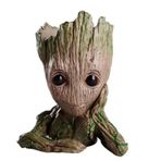 Netavantaj Galaksinin Koruyucuları Baby Groot Figür Pla Büyük 15 cm Düşünen Saksı Kalemlik