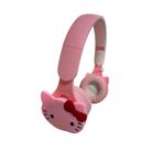 Netavantaj Hello Kitty Kablosuz Bluetooth Katlanabilir Kulaküstü Kulaklık Pembe