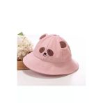Netavantaj Panda Figürlü Balıkçı Şapka Unisex Pembe