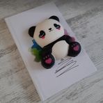 Netavantaj Panda Squishy Yumuşak Kokulu Sert Kapaklı Defter