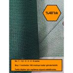 NetBazaars %40 Gölge Oranlı File, Gölgelik, Gergi File, Bahçe Gölgeliği 1x2 Metre
