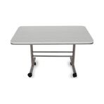 Netbazaars Orta Sehpa / Tekerlekli Masa 60x100cm Beyaz Desenli Nocolor-891ce8b0