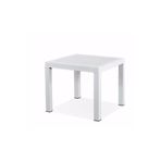 Netbazaars Plastik Masa Balkon Bahçe Kamp Yemek Masası Mobilyası 4 Kişilik 90X90