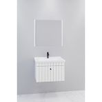 Netdeko Alice 65 Cm Banyo Dolabı Bgn Aynalı - Boy Dolap Hariç Beyaz