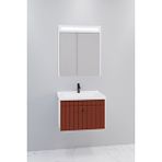 Netdeko Alice 65 Cm Banyo Dolabı Npl Aynalı - Boy Dolap Hariç Beyaz