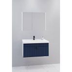 Netdeko Alice 80 Cm Banyo Dolabı Bgn Aynalı - Boy Dolap Hariç Beyaz