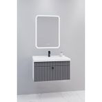 Netdeko Alice 80 Cm Banyo Dolabı Cmr Aynalı - Boy Dolap Hariç Beyaz