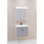 Netdeko Avien 65 Cm Banyo Dolabı Npl Aynalı - Boy Dolap Hariç Beyaz