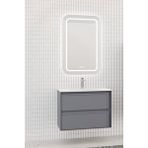 Netdeko Elisa 80 Cm Banyo Dolabı - Antrasit