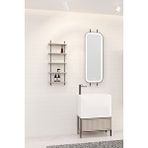 Netdeko Greta 65 Cm Banyo Dolabı - Krem (raf Modül Dahil)