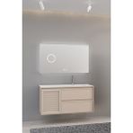Netdeko Linze 120 Cm Banyo Dolabı - Vizon