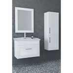 Netdeko Monaco 65 Cm Banyo Dolabı Beyaz - Boy Dolap Dahil