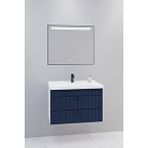 Netdeko Petit 80 Cm Banyo Dolabı Lvn Aynalı - Boy Dolap Hariç Beyaz
