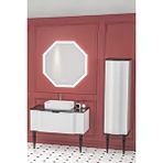 Netdeko Royal 100 Cm Banyo Dolabı - Boy Dolap Dahil Beyaz
