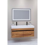 Netdeko Venti 120 Cm Banyo Dolabı Ceviz