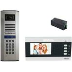 Netelsan 4.3" Konuşmalı ve Görüntülü LCD Ekranlı 3 Alvara Şube+ Şifreli Dış Panel+Adaptör