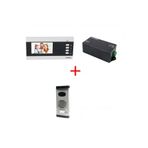 Netelsan Alvara 4.3'' Inc Renkli Butonlu LCD Ekranlı Görüntülü Villa Kit 1 Şubeli