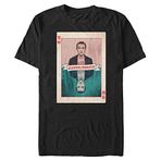Netflix Stranger Things-Eleven Card Organic Short Sleeve Schwarz Unisex T-shirt