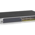 NETGEAR GS728TP 28 Port Gigabit Ethernet LAN PoE Switch Smart (24 x PoE+ 190 W, 4 x 1G-SFP, masaüstü veya 19 inç raf montajı, ProSAFE ömür boyu garanti)