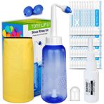 Neti Pot, Sinüs Durulama Seti+40 Paket Burun Tuzu+Nemlendirici Burun Püskürtücü - Neti Pot Sinüs Durulama - Sinüs Durulama-300ml Burun Durulama Seti, Yetişkin Çocuklar İçin Sinüs Durulama Poşetleri ile
