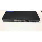 Netlink Ntl24Gsfpsw 24Port Gigabit 2Sfp Port Metal Kasa Switch