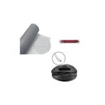 Netpen 3'lü Sineklik Seti 500x100 Cm Tül, 18 Mt. Siyah Conta, Fitil Çekme Aparatı