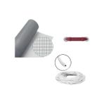 Netpen 3'lü Sineklik Seti 500X80 cm Tül, 18 Mt. Beyaz Conta, Fitil Çekme Aparatı