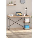 NETPLUSMOBİLYA Çalışma Masası Bilgisayar Masası Ofis Ders Yemek Masası Laptop Ofis Masası 56x116ceviz