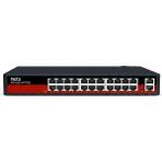 Nets Shop NS1000-24TP2G 24 Port Gigabit Poe Switch (320W + 2 Gigabit Uplink) Yönetilemez