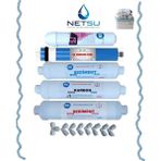 Netsu- İhlas Aura Cebilon Silver ve Tüm Kapalı Kasa Su Arıtma Cihazı Filtresi, 5 li Su Arıtma Filtre seti-