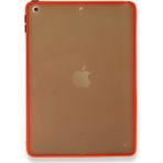 Nettech Apple iPad 9.7 inç 5.nesil Uyumlu Montreal Seri Silikon Kılıf - Kırmızı