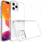 Nettech Apple iPhone 13 Pro Uyumlu Lüx Seri Kamera Korumalı Silikon Kılıf - Şeffaf