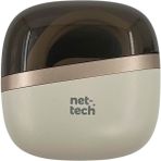 Nettech Earpuds Wireless Şarj Siyah Kablosuz Şarj Özelliği Olan Şarj Kutulu Kulak Algılama Sensörlü Kulaklık