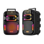 Nettech GY-801 Party Box Speaker Siyah Kablosuz Bluetooth Hoparlör