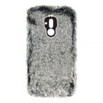 Nettech Huawei Mate 20 Lite 0.4 mm Peluş Silikon Gri Cep Telefonu Kılıfı
