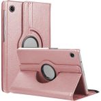 Nettech Lenovo Tab M10 Hd (2.nesil) TB-X306F Uyumlu 360 Kapaklı Kılıf - Rose Gold