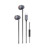 Nettech NT-42 Siyah Type-C Girişli Kulak İçi Kulaklık