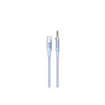 Nettech NT-AC07 Plastik 100 cm Type-C to Mavi Aux Kablosu