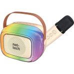 Nettech NT-BTS08 Bej Bluetooth Hoparlör