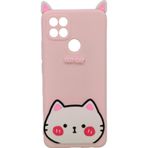 Nettech Oppo A15 Uyumlu Cartoon Case Seri Arka Koruma Cep Telefonu Kılıfı