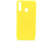 Nettech Samsung Galaxy A20s Uyumlu Nano Arka Koruma Kılıf - Sarı