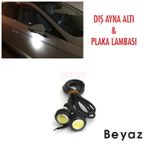 Nettedarikçisi Cob 2'li 12 V Oto Lamba Ayna Altı Gündüz Farı