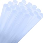 Netten Evime Sıcak Silikon Çubuğu 1 KG 11MM-30CM Mum Silikon Kalın Uç Şeffaf
