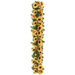 Netten Evime Yapay Çiçek Ay Çiçeği Tak Organizasyon Nişan Düğün Dekor Çiçeği Süsleme Tag 25x150cm