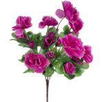 Netten Evime Yapay Çiçek Mor Açelya Demeti 7 Dallı 33*20cm