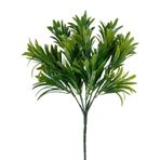 Netten Evime Yapay Çiçek Yeşil Renk Podocarpus Demeti 7dal 48 Çiçek Garnitür Aradal Dekoratif Yapay Bitki